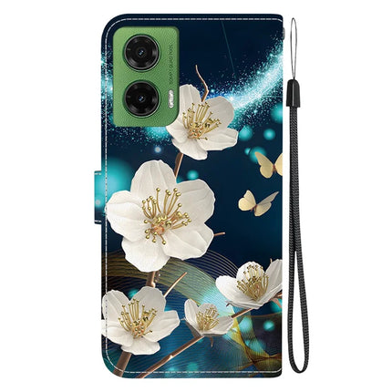 For Motorola Moto G35 5G Case Pattern Printing Anti-Drop Leather Flip Wallet Phone Cover with Lanyard
