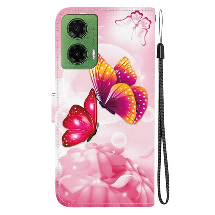 For Motorola Moto G35 5G Case Pattern Printing Anti-Drop Leather Flip Wallet Phone Cover with Lanyard