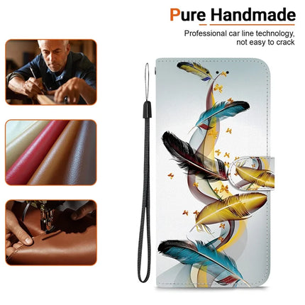 For Motorola Moto G75 5G Case Pattern Printing Anti-Drop Leather Flip Wallet Phone Cover with Lanyard
