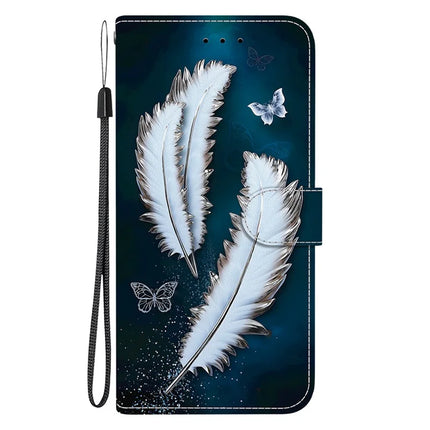 For Motorola Moto G75 5G Case Pattern Printing Anti-Drop Leather Flip Wallet Phone Cover with Lanyard