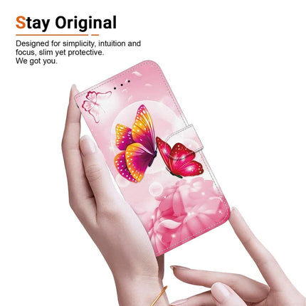 For Motorola Moto G75 5G Case Pattern Printing Anti-Drop Leather Flip Wallet Phone Cover with Lanyard