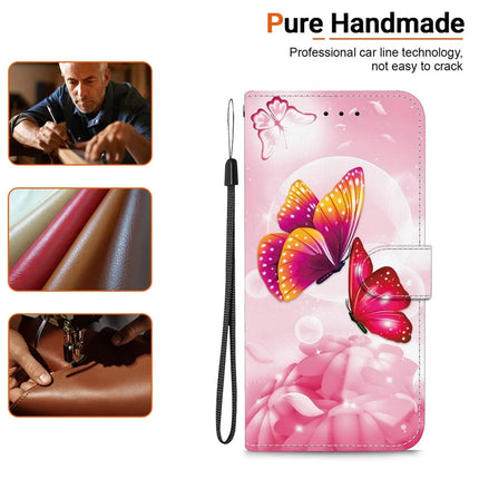 For Motorola Moto G75 5G Case Pattern Printing Anti-Drop Leather Flip Wallet Phone Cover with Lanyard