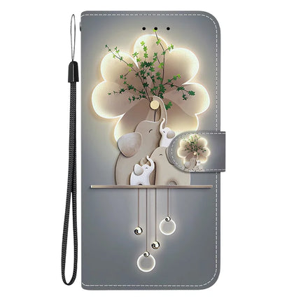 For Motorola Moto G75 5G Case Pattern Printing Anti-Drop Leather Flip Wallet Phone Cover with Lanyard