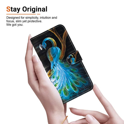 For Motorola Moto G75 5G Case Pattern Printing Anti-Drop Leather Flip Wallet Phone Cover with Lanyard