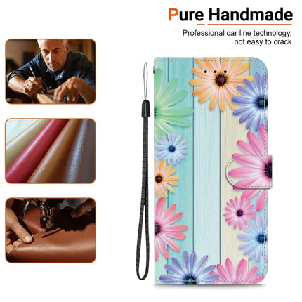 For Motorola Moto G75 5G Case Pattern Printing Anti-Drop Leather Flip Wallet Phone Cover with Lanyard