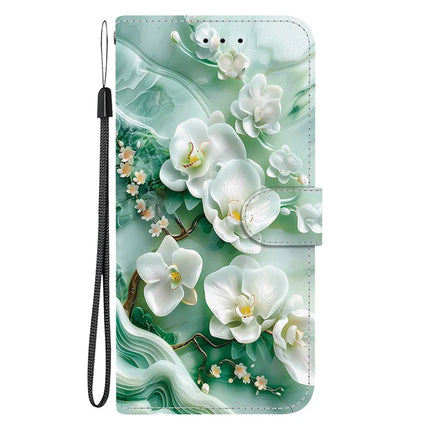 For Motorola Moto G75 5G Case Pattern Printing Anti-Drop Leather Flip Wallet Phone Cover with Lanyard