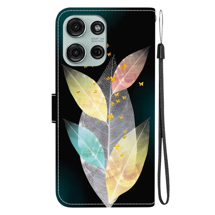 For Motorola Moto G75 5G Case Pattern Printing Anti-Drop Leather Flip Wallet Phone Cover with Lanyard