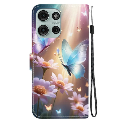 For Motorola Moto G75 5G Case Pattern Printing Anti-Drop Leather Flip Wallet Phone Cover with Lanyard