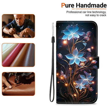 For Motorola Moto G75 5G Case Pattern Printing Anti-Drop Leather Flip Wallet Phone Cover with Lanyard