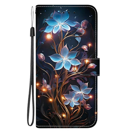 For Motorola Moto G75 5G Case Pattern Printing Anti-Drop Leather Flip Wallet Phone Cover with Lanyard