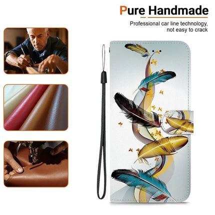 For Motorola Moto G85 5G Case Pattern Printing Anti-Drop Leather Flip Wallet Phone Cover with Lanyard