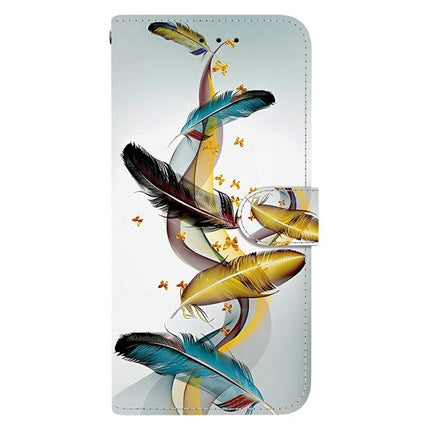 For Motorola Moto G85 5G Case Pattern Printing Anti-Drop Leather Flip Wallet Phone Cover with Lanyard