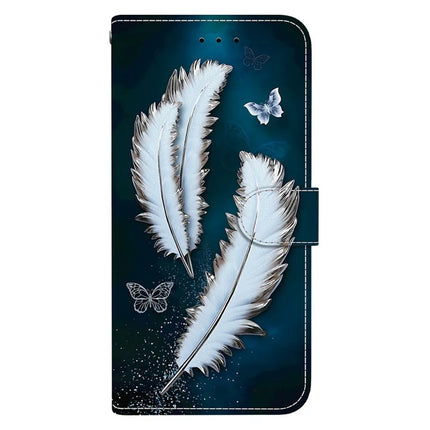 For Motorola Moto G85 5G Case Pattern Printing Anti-Drop Leather Flip Wallet Phone Cover with Lanyard