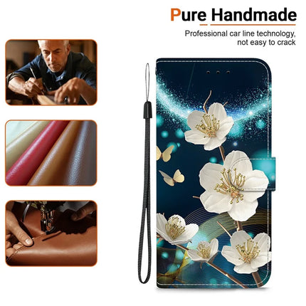 For Motorola Moto G85 5G Case Pattern Printing Anti-Drop Leather Flip Wallet Phone Cover with Lanyard