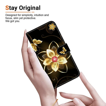 For Motorola Moto G85 5G Case Pattern Printing Anti-Drop Leather Flip Wallet Phone Cover with Lanyard