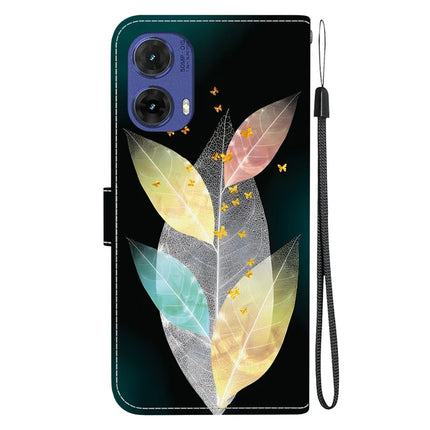 For Motorola Moto G85 5G Case Pattern Printing Anti-Drop Leather Flip Wallet Phone Cover with Lanyard