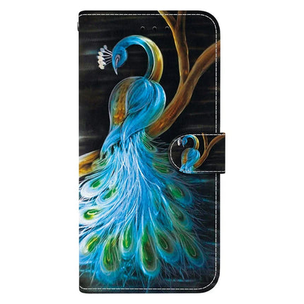 For Motorola Moto G85 5G Case Pattern Printing Anti-Drop Leather Flip Wallet Phone Cover with Lanyard