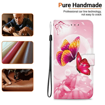 For Motorola Moto G85 5G Case Pattern Printing Anti-Drop Leather Flip Wallet Phone Cover with Lanyard
