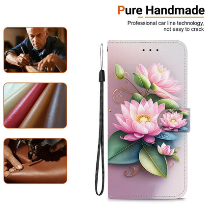 For Motorola Moto G85 5G Case Pattern Printing Anti-Drop Leather Flip Wallet Phone Cover with Lanyard