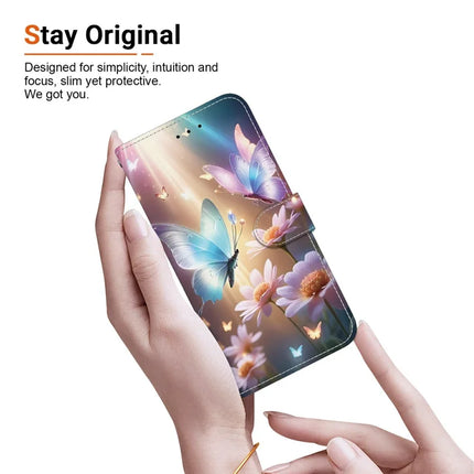 For Motorola Moto G85 5G Case Pattern Printing Anti-Drop Leather Flip Wallet Phone Cover with Lanyard