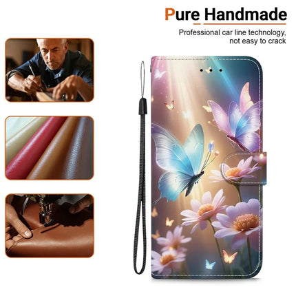 For Motorola Moto G85 5G Case Pattern Printing Anti-Drop Leather Flip Wallet Phone Cover with Lanyard