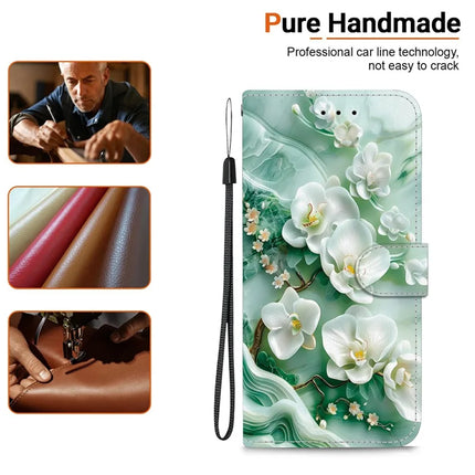 For Motorola Moto G85 5G Case Pattern Printing Anti-Drop Leather Flip Wallet Phone Cover with Lanyard