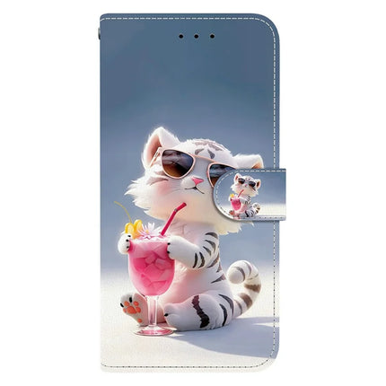 For Motorola Moto G85 5G Case Pattern Printing Anti-Drop Leather Flip Wallet Phone Cover with Lanyard
