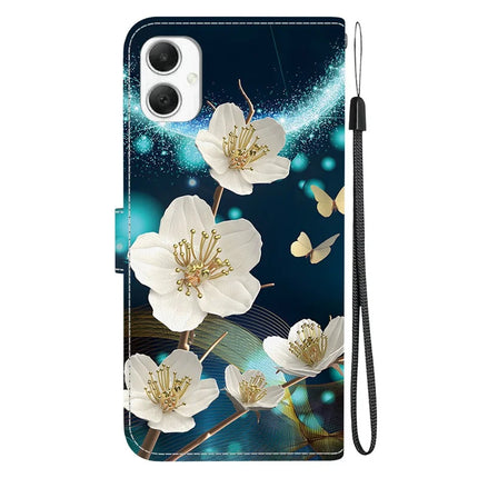 For Samsung Galaxy A06 Case Pattern Printing Anti-Drop Leather Flip Wallet Phone Cover with Lanyard