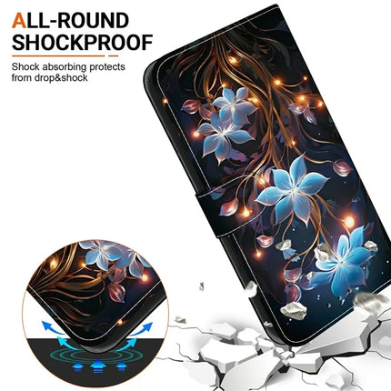 For Samsung Galaxy A06 Case Pattern Printing Anti-Drop Leather Flip Wallet Phone Cover with Lanyard