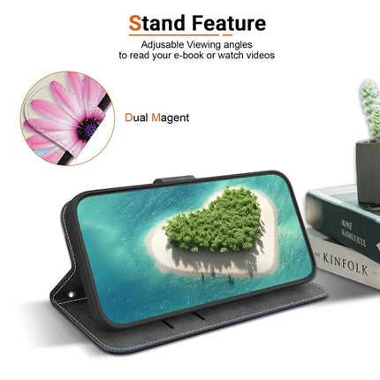 For Samsung Galaxy A06 Case Pattern Printing Anti-Drop Leather Flip Wallet Phone Cover with Lanyard