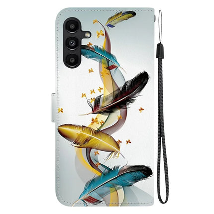 For Samsung Galaxy A15 5G  /  4G Case Pattern Printing Anti-Drop Leather Flip Wallet Phone Cover with Lanyard