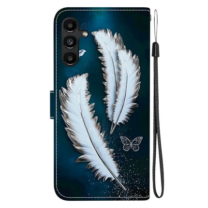 For Samsung Galaxy A15 5G  /  4G Case Pattern Printing Anti-Drop Leather Flip Wallet Phone Cover with Lanyard