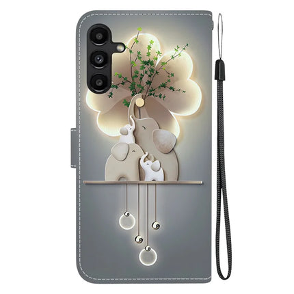 For Samsung Galaxy A15 5G  /  4G Case Pattern Printing Anti-Drop Leather Flip Wallet Phone Cover with Lanyard