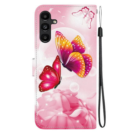 For Samsung Galaxy A15 5G  /  4G Case Pattern Printing Anti-Drop Leather Flip Wallet Phone Cover with Lanyard