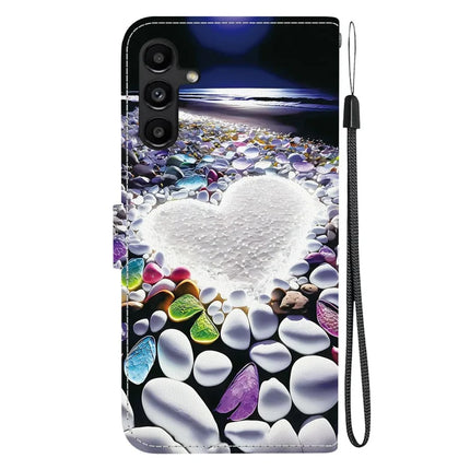 For Samsung Galaxy A15 5G  /  4G Case Pattern Printing Anti-Drop Leather Flip Wallet Phone Cover with Lanyard