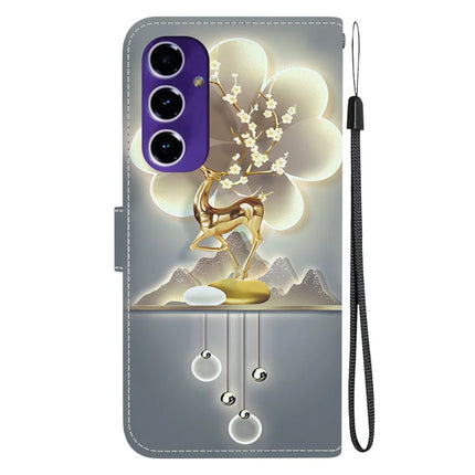 For Samsung Galaxy A16 5G  /  4G Case Pattern Printing Anti-Drop Leather Flip Wallet Phone Cover with Lanyard