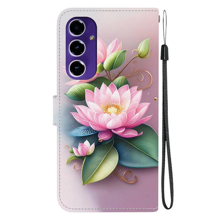 For Samsung Galaxy A16 5G  /  4G Case Pattern Printing Anti-Drop Leather Flip Wallet Phone Cover with Lanyard