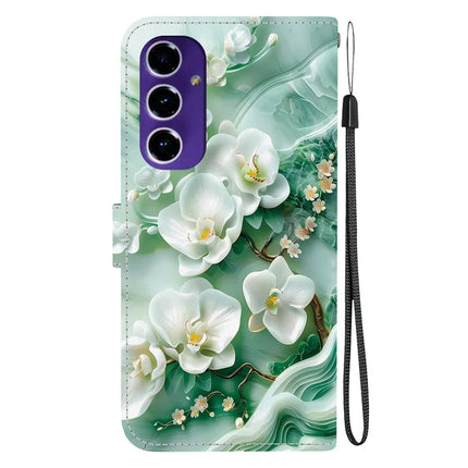 For Samsung Galaxy A16 5G  /  4G Case Pattern Printing Anti-Drop Leather Flip Wallet Phone Cover with Lanyard
