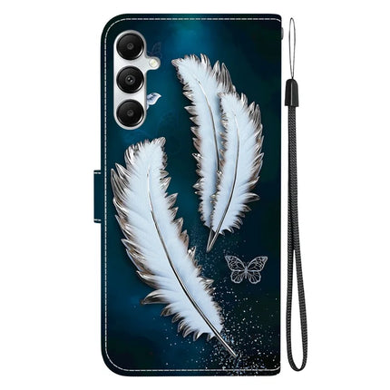 For Samsung Galaxy A35 5G Case Pattern Printing Anti-Drop Leather Flip Wallet Phone Cover with Lanyard