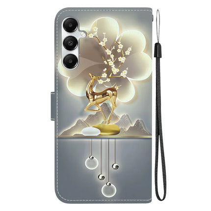 For Samsung Galaxy A35 5G Case Pattern Printing Anti-Drop Leather Flip Wallet Phone Cover with Lanyard