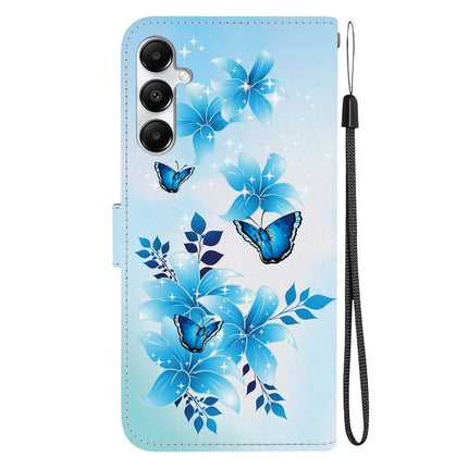 For Samsung Galaxy A35 5G Case Pattern Printing Anti-Drop Leather Flip Wallet Phone Cover with Lanyard