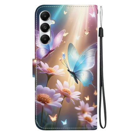 For Samsung Galaxy A35 5G Case Pattern Printing Anti-Drop Leather Flip Wallet Phone Cover with Lanyard