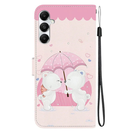 For Samsung Galaxy A35 5G Case Pattern Printing Anti-Drop Leather Flip Wallet Phone Cover with Lanyard