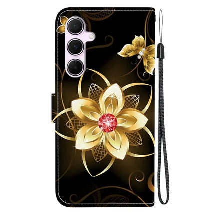 For Samsung Galaxy A55 5G Case Pattern Printing Anti-Drop Leather Flip Wallet Phone Cover with Lanyard