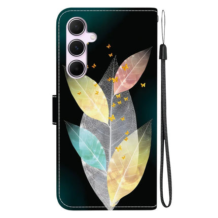For Samsung Galaxy A55 5G Case Pattern Printing Anti-Drop Leather Flip Wallet Phone Cover with Lanyard