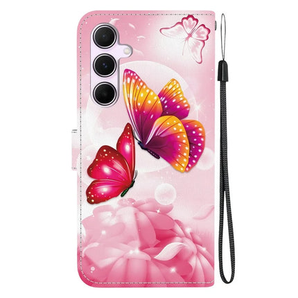 For Samsung Galaxy A55 5G Case Pattern Printing Anti-Drop Leather Flip Wallet Phone Cover with Lanyard