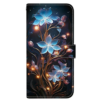 For Google Pixel 9 Pro  /  Pixel 9 Case Pattern Printing Anti-Drop Leather Flip Wallet Phone Cover with Lanyard