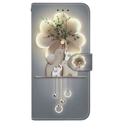 For iPhone 16 Pro Max Case Pattern Printing Anti-Drop Leather Flip Wallet Phone Cover with Lanyard