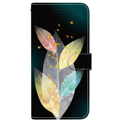 For iPhone 16 Pro Max Case Pattern Printing Anti-Drop Leather Flip Wallet Phone Cover with Lanyard