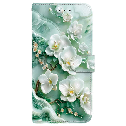 For iPhone 16 Pro Max Case Pattern Printing Anti-Drop Leather Flip Wallet Phone Cover with Lanyard